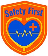 Safety First CPR and First Aid Logo
